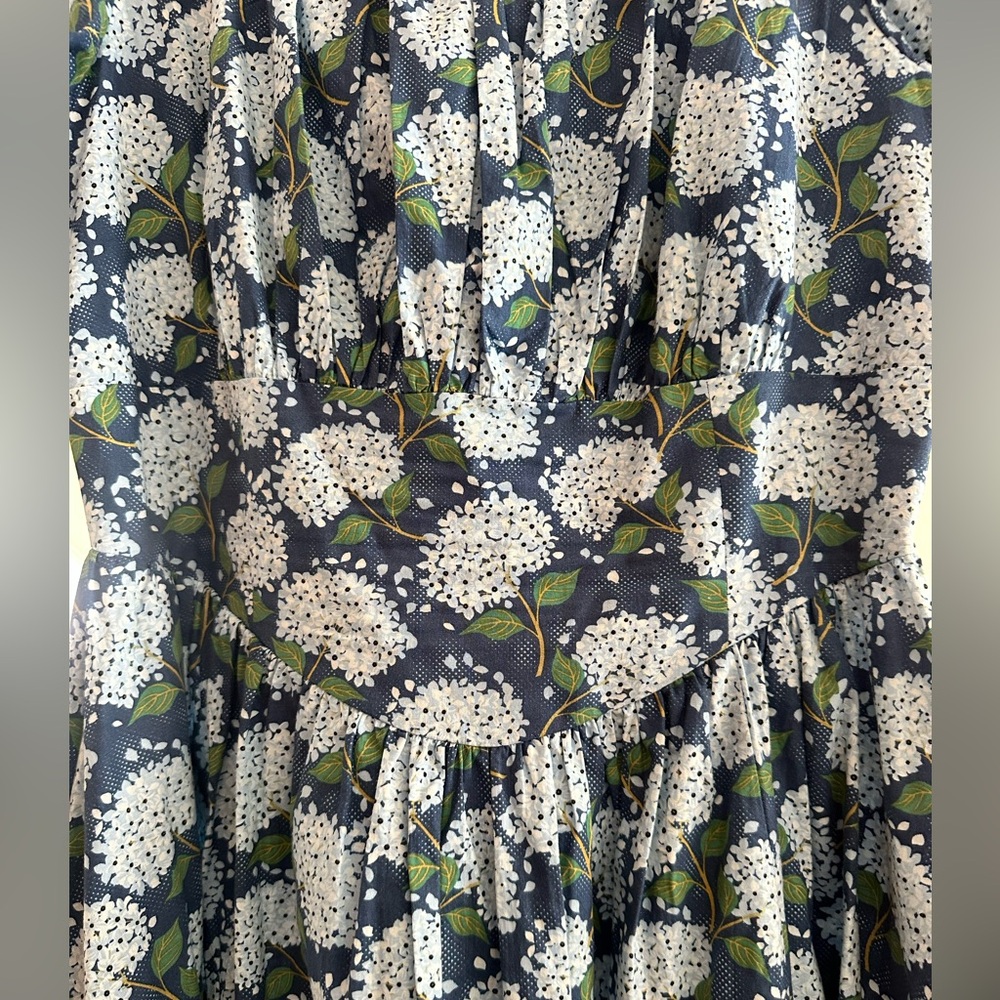 Ivy City Co Tate Blue Floral Midi Dress - Picture 11 of 11